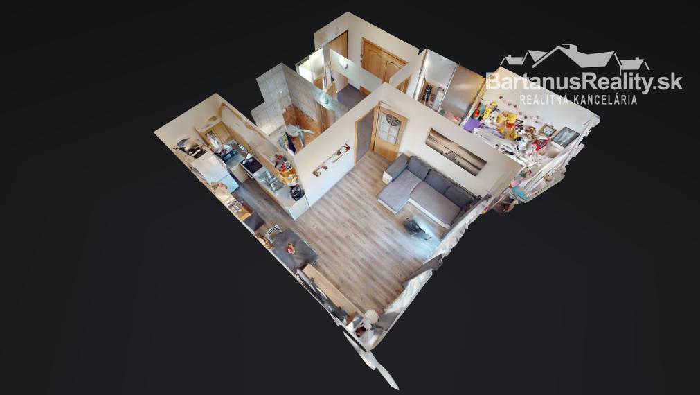 BartanusReality - REZERVOVANÉ Na predaj kompletne zrekonštruovaný, 2 izbový byt v Trenčíne, Juh, K. Šmidkeho.