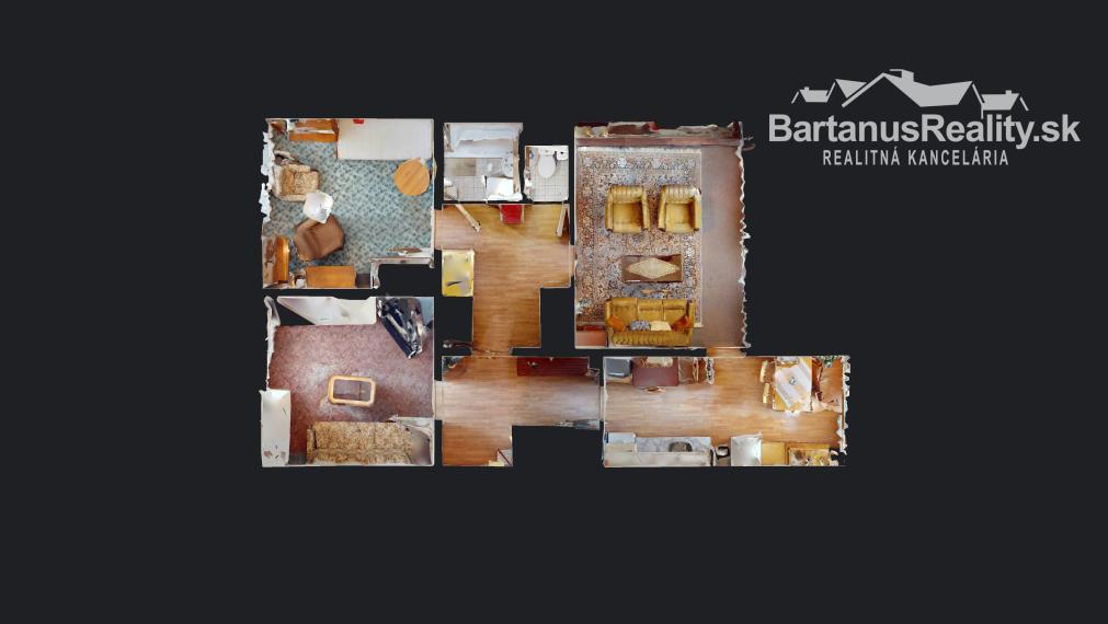 BartanusReality - !!!!! REZERVOVANÉ !!!!!Na prenájom 3 izbový byt v Trenčíne, Sihoť, Žilinská ulica.