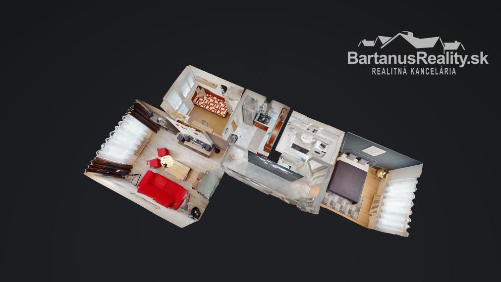 BartanusReality - !!!!! REZERVOVANÉ !!!!!  Na prenájom 3 izbový byt v Trenčianskych Tepliciach, Štvrť SNP.