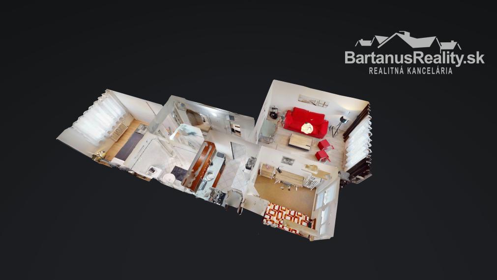 BartanusReality - !!!!! REZERVOVANÉ !!!!!  Na prenájom 3 izbový byt v Trenčianskych Tepliciach, Štvrť SNP.