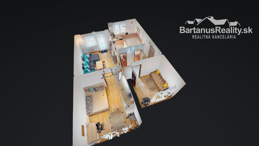 BartanusReality - !!!!! REZERVOVANÉ !!!!! zrekonštruovaný 3 izbový byt v Trenčíne, Sihoť, Sibírska ulica.