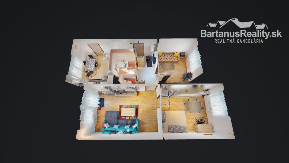 BartanusReality - !!!!! REZERVOVANÉ !!!!! zrekonštruovaný 3 izbový byt v Trenčíne, Sihoť, Sibírska ulica.