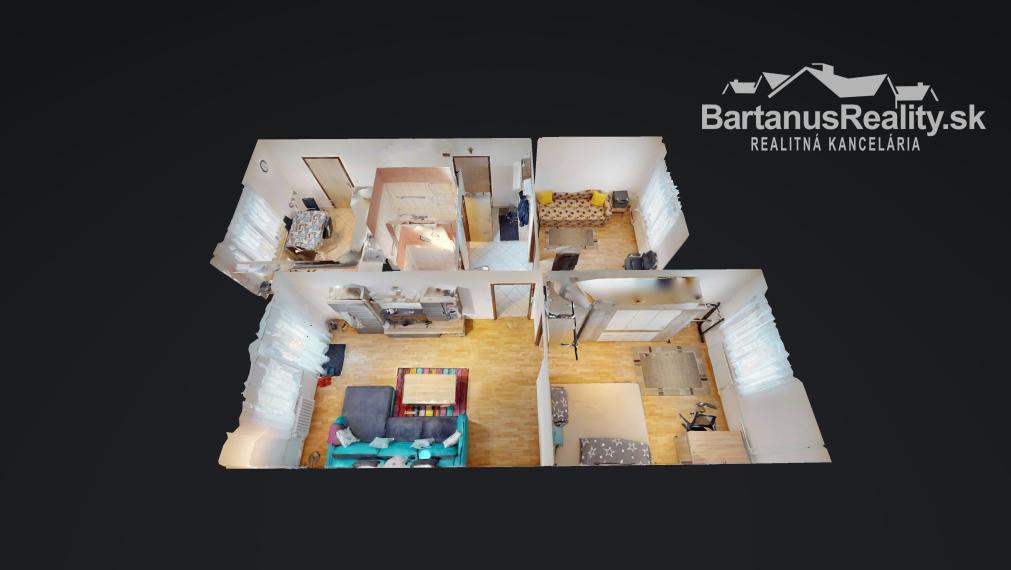 BartanusReality - !!!!! REZERVOVANÉ !!!!! zrekonštruovaný 3 izbový byt v Trenčíne, Sihoť, Sibírska ulica.