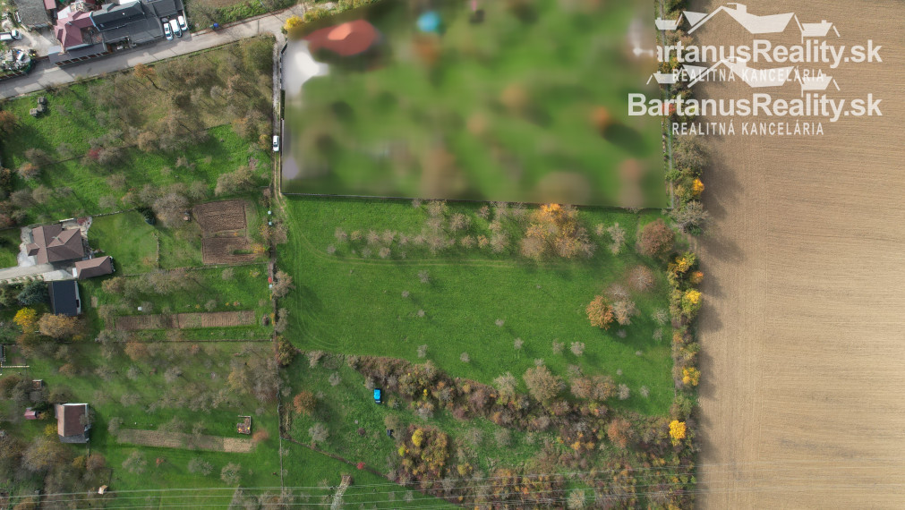 BartanusReality - Na predaj pozemok pre výstavbu rodinných domov v obci Trenčianske Mitice.