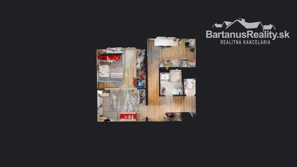 BartanusReality - !!!!! REZERVOVANÉ !!!!!  1-izbový byt v Trenčíne na Sídlisku JUH, ul. Lavičkova.