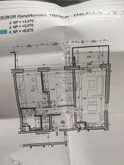 BartanusReality - !!!!! REZERVOVANÉ !!!!! novostavba rozmerného 3 izbového bytu v Trenčíne, Záblatie, Na pažiti.
