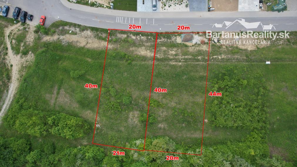 BartanusReality - Na predaj dve lukratívne stavebné parcely v Novej Dubnici, časť Medové lúky.