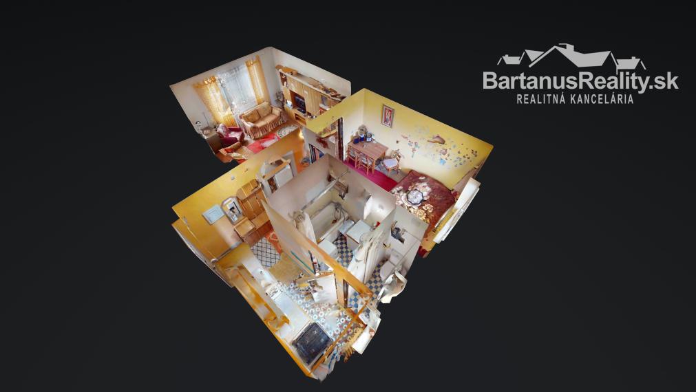 BartanusReality - !!!!! REZERVOVANÉ !!!!!   Na predaj zaujímavý, rozmerný 1 izbový byt v Novej Dubnici, ulica P. Jilemnického.