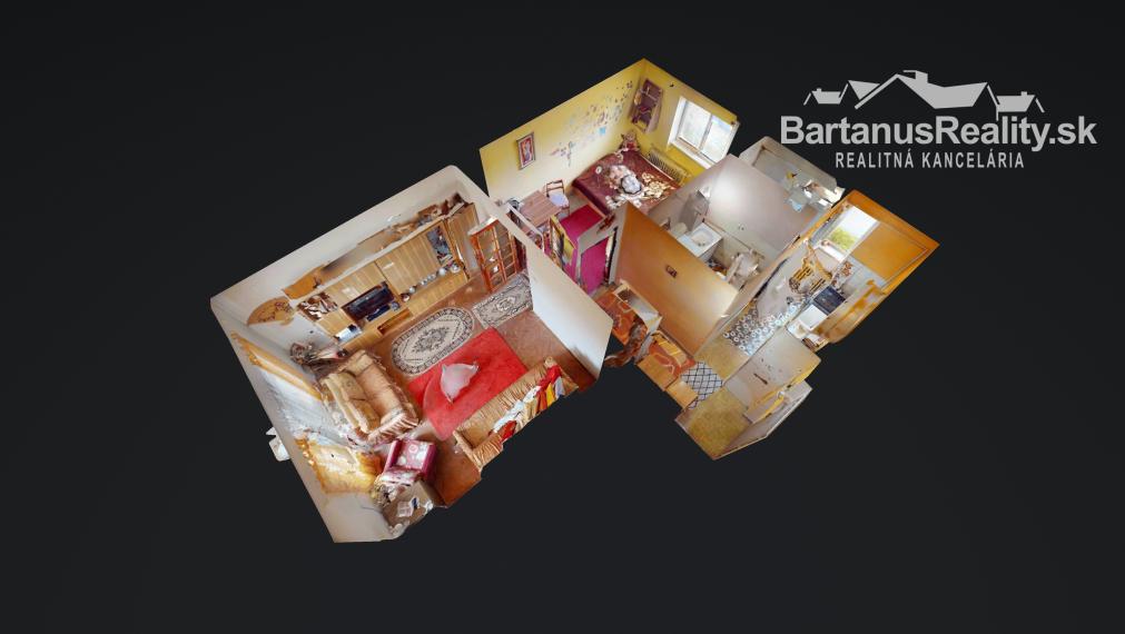 BartanusReality - !!!!! REZERVOVANÉ !!!!!   Na predaj zaujímavý, rozmerný 1 izbový byt v Novej Dubnici, ulica P. Jilemnického.