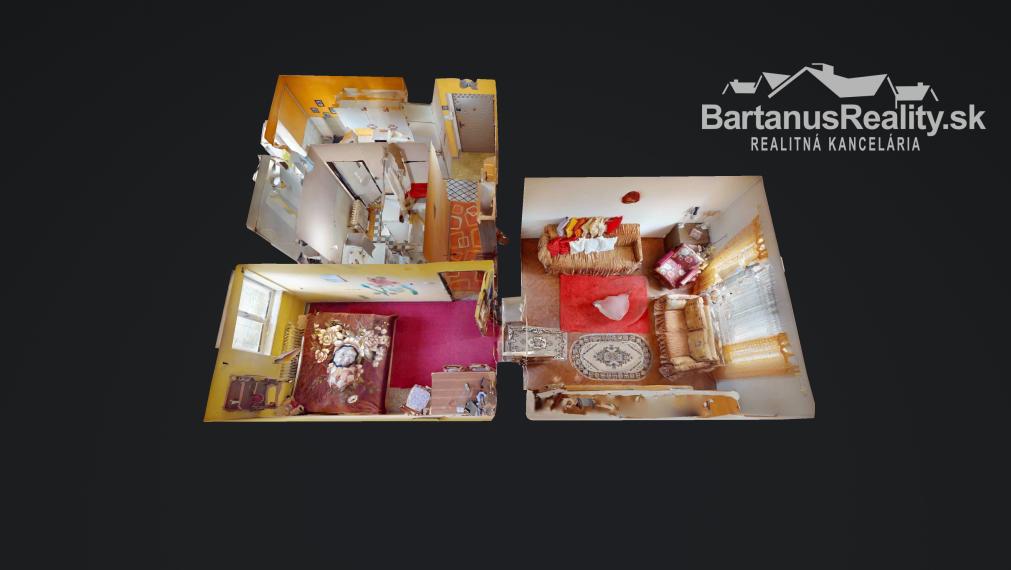 BartanusReality - !!!!! REZERVOVANÉ !!!!!   Na predaj zaujímavý, rozmerný 1 izbový byt v Novej Dubnici, ulica P. Jilemnického.