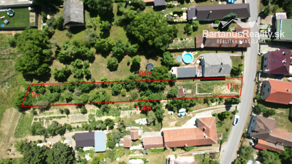 BartanusReality - Na predaj zaujímavý pozemok v obci Svinná pri Trenčíne.