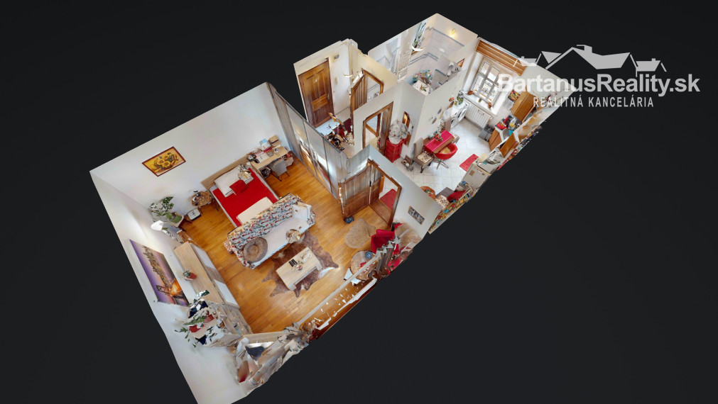 BartanusReality - Na predaj 1-izbový byt s vlastným kúrením a parkoviskom v Trenčíne na ul. M.R.Štefánika.