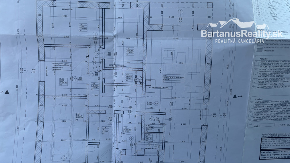 BartanusReality - Na predaj rozmerná novostavba 5 izbového rodinného domu v obci Kameničany pri Dubnici nad Váhom. Znížená cena!!!