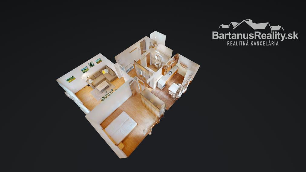 BartanusReality - !!!!! REZERVOVANÝ !!!!!  2-izbový byt v Trenčíne na ul. 28.októbra.