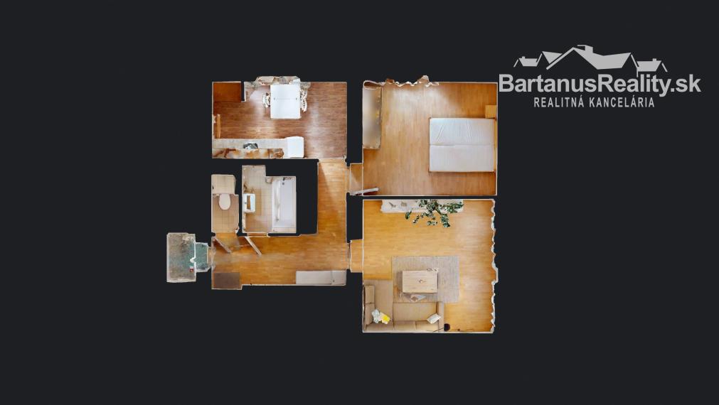 BartanusReality - !!!!! REZERVOVANÝ !!!!!  2-izbový byt v Trenčíne na ul. 28.októbra.