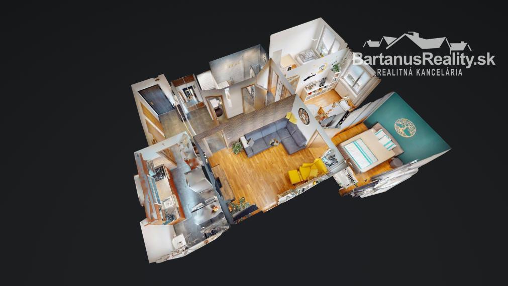 BartanusReality - !!!!! REZERVOVANÝ !!!!!  zrekonštruovaný 4 izbový byt v Trenčíne, Žilinská ulica.