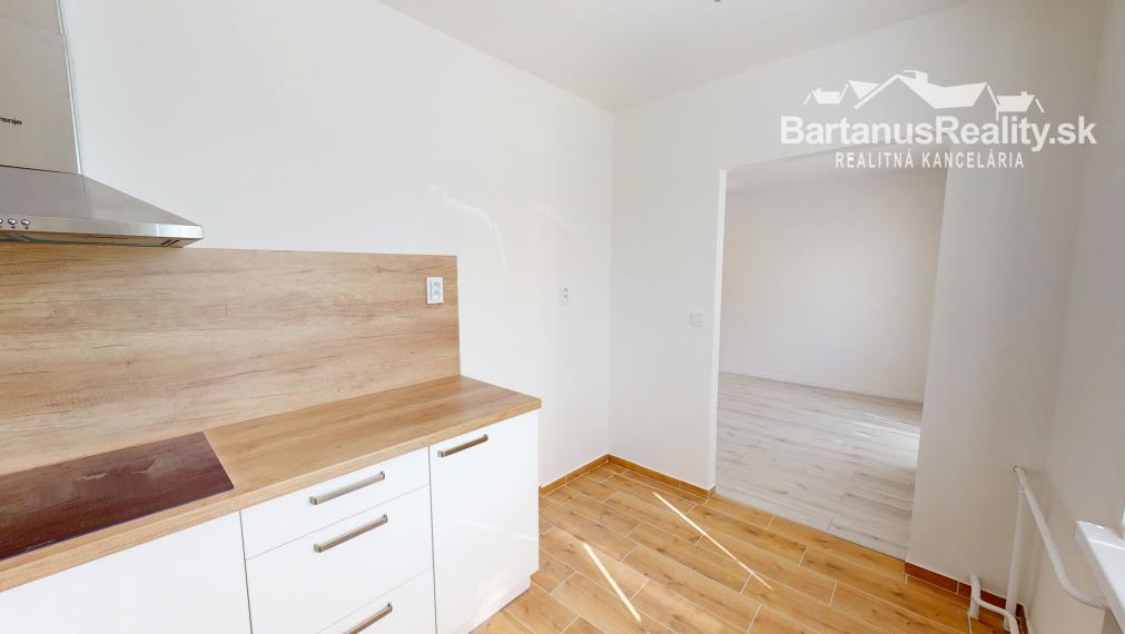 BartanusReality - Na predaj kompletne zrekoštruovaný 3 izbový byt v Novej Dubnici, P.O. Hviezdoslava.