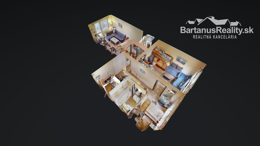 BartanusReality - Na predaj 2-izbový byt v Trenčíne, ul. K.Šmidkeho.