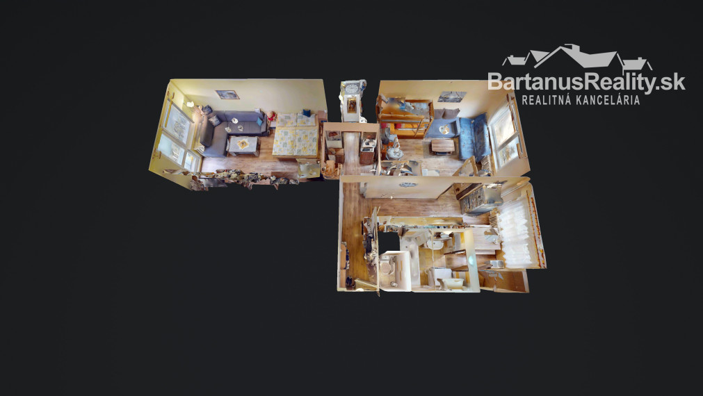 BartanusReality - Na predaj 2-izbový byt v Trenčíne, ul. K.Šmidkeho.
