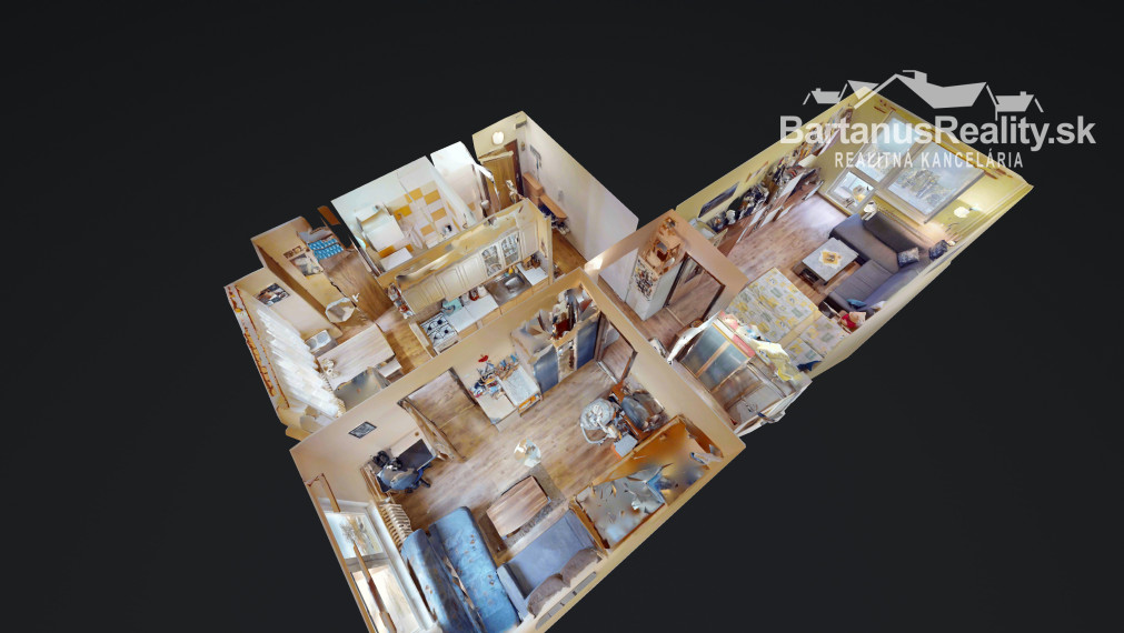 BartanusReality - Na predaj 2-izbový byt v Trenčíne, ul. K.Šmidkeho.