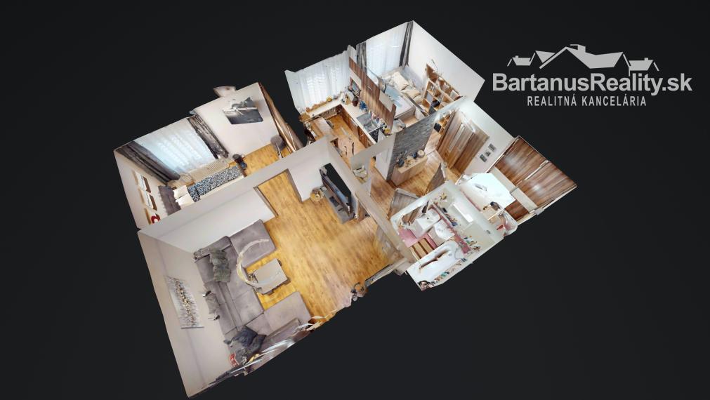 BartanusReality - Na predaj krásny, kompletne zrekonštruovaný 3 izbový byt v Trenčíne, Juh, Jána Halašu. ZNÍŽENÁ CENA!!!