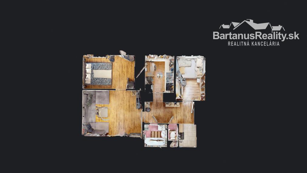 BartanusReality - Na predaj krásny, kompletne zrekonštruovaný 3 izbový byt v Trenčíne, Juh, Jána Halašu. ZNÍŽENÁ CENA!!!