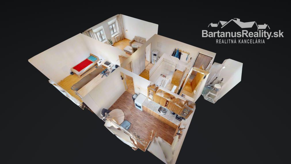 BartanusReality - Na predaj 2-izbový byt v Trenčíne na ul. 28.októbra.