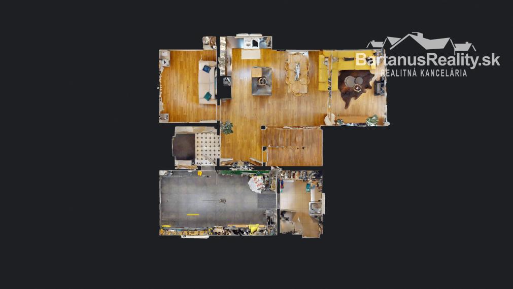 Na predaj novostavba rozmerného rodinného domu v Trenčianskej Turnej, časť Hámre.