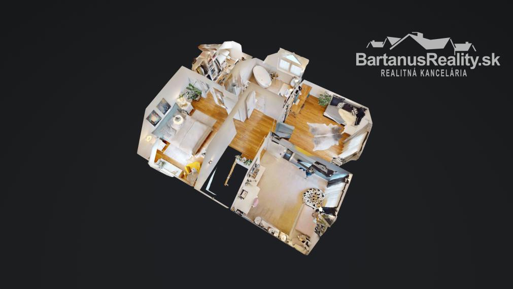 Na predaj novostavba rozmerného rodinného domu v Trenčianskej Turnej, časť Hámre.