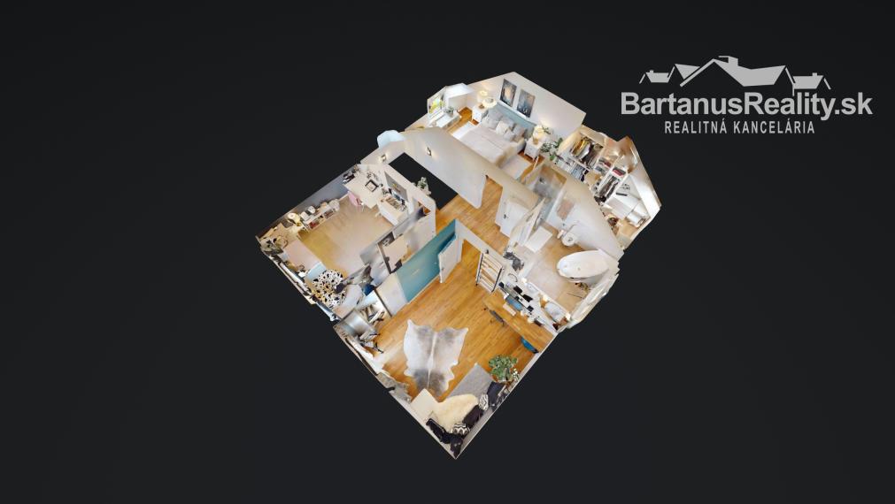 Na predaj novostavba rozmerného rodinného domu v Trenčianskej Turnej, časť Hámre.