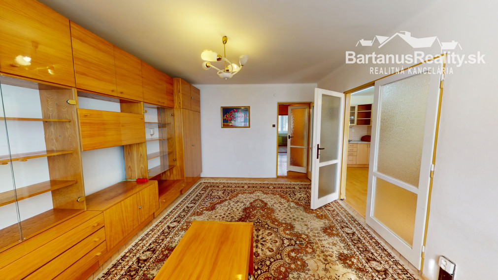 Na predaj 3-izbový byt v Trenčíne, časť Sihoť II, ul. Gagarinova o rozlohe 61 m.