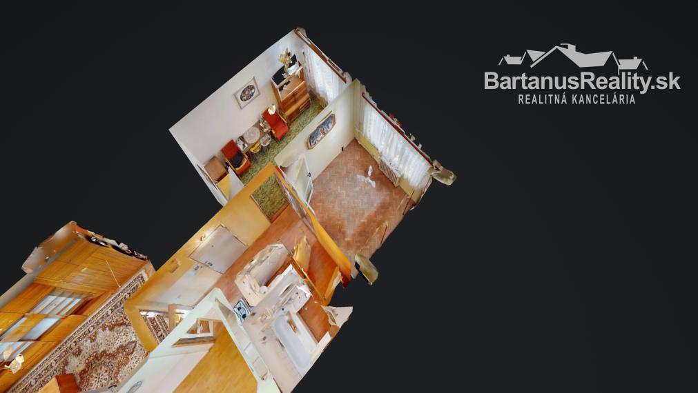 Na predaj 3-izbový byt v Trenčíne, časť Sihoť II, ul. Gagarinova o rozlohe 61 m.