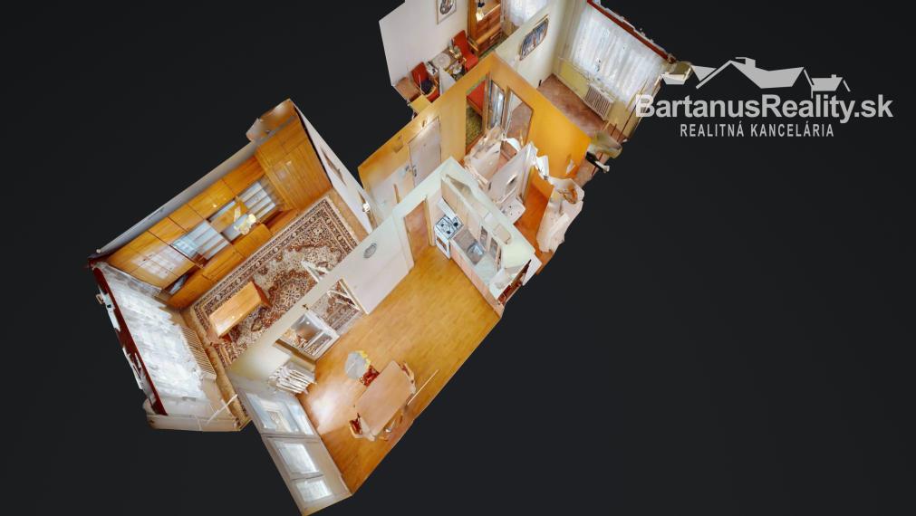 Na predaj 3-izbový byt v Trenčíne, časť Sihoť II, ul. Gagarinova o rozlohe 61 m.