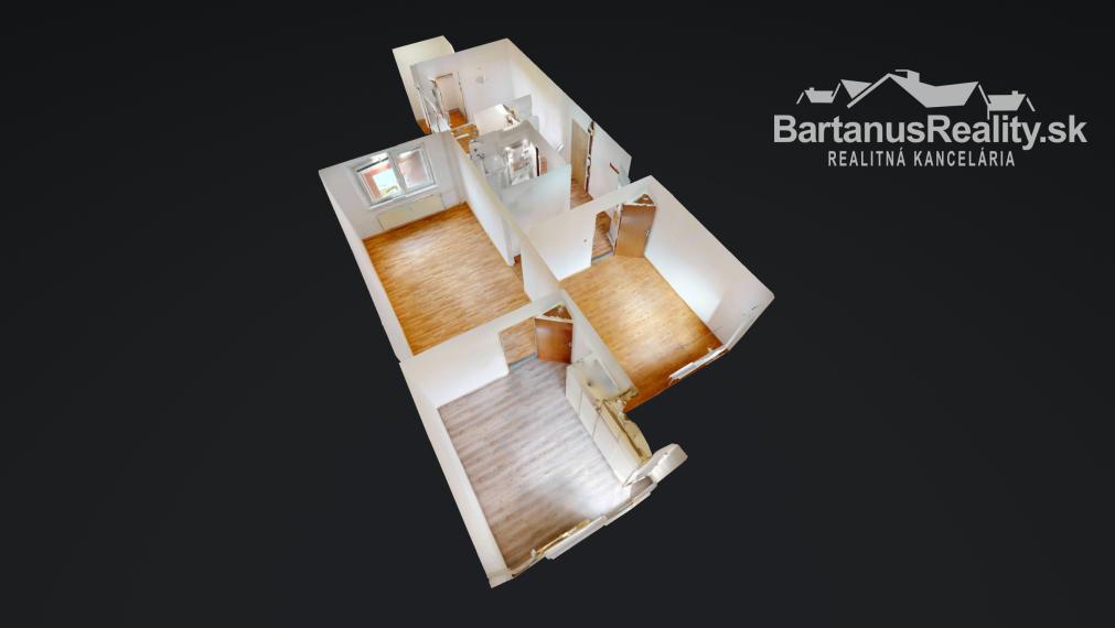 Na prenájom 3 izbový byt v Trenčíne, Juh, Východná ulica.