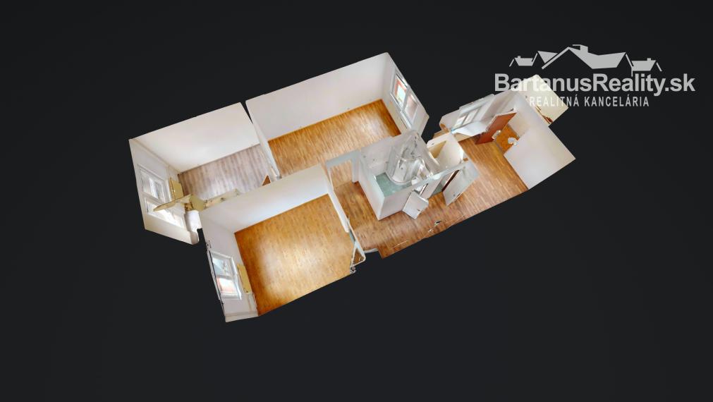 Na prenájom 3 izbový byt v Trenčíne, Juh, Východná ulica.