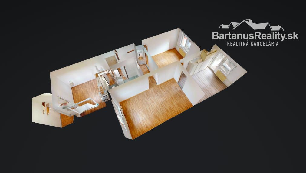 Na prenájom 3 izbový byt v Trenčíne, Juh, Východná ulica.