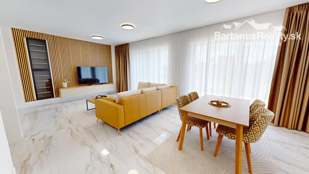 Na prenájom luxusný 4 izbový rodinný dom v Trenčíne, Stark residence, Prístavná ulica.