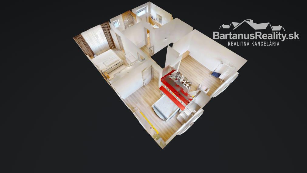 Na prenájom luxusný 4 izbový rodinný dom v Trenčíne, Stark residence, Prístavná ulica.