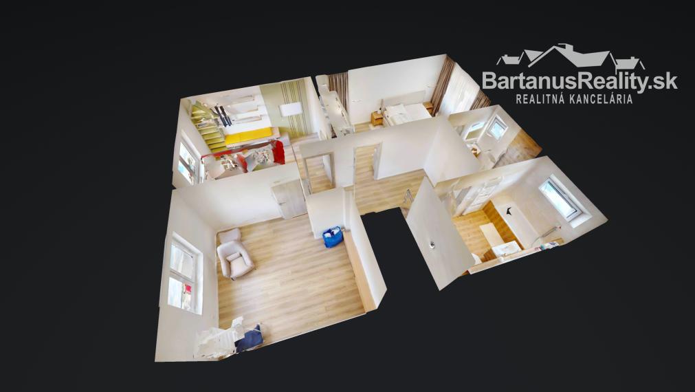 Na prenájom luxusný 4 izbový rodinný dom v Trenčíne, Stark residence, Prístavná ulica.