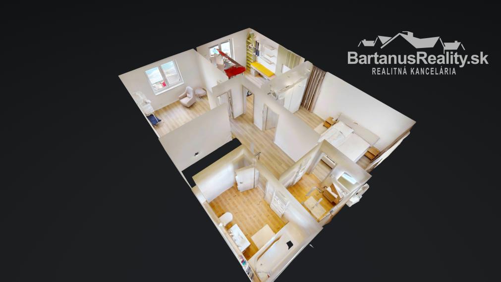 Na prenájom luxusný 4 izbový rodinný dom v Trenčíne, Stark residence, Prístavná ulica.