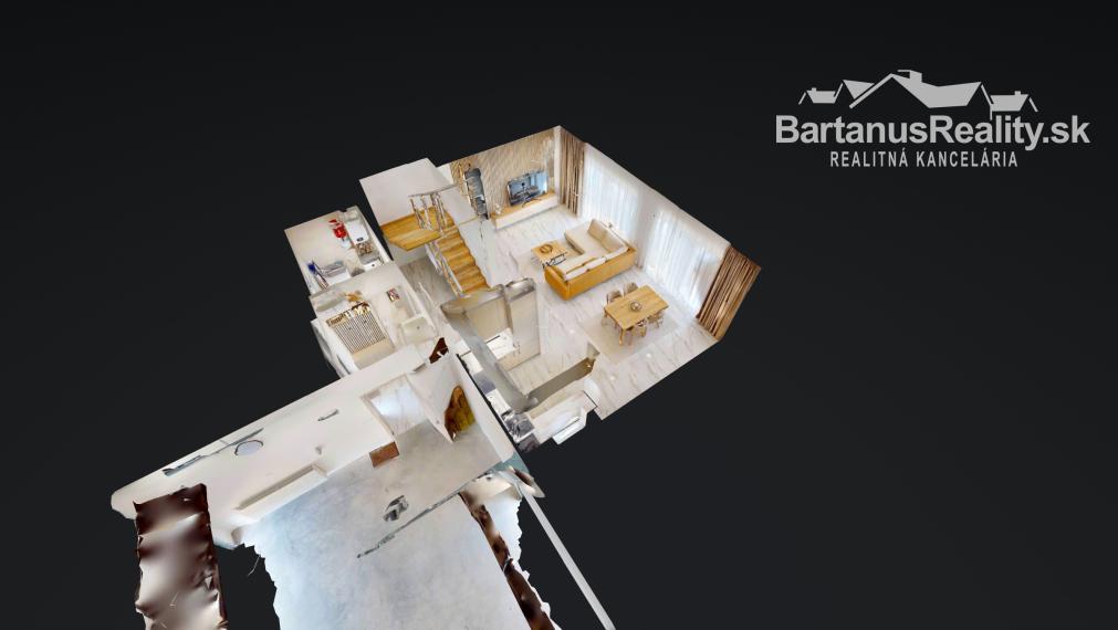 Na prenájom luxusný 4 izbový rodinný dom v Trenčíne, Stark residence, Prístavná ulica.