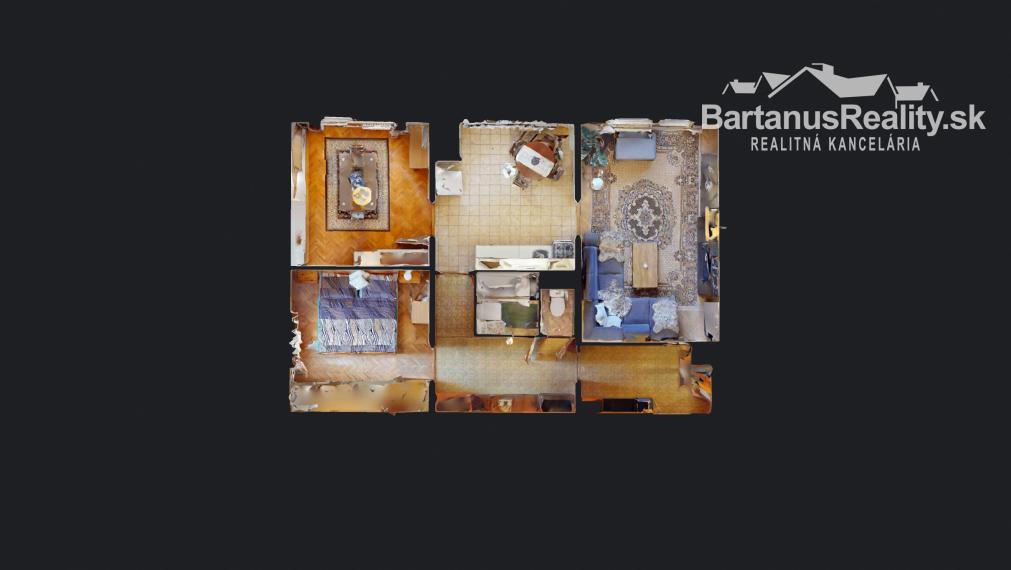BartanusReality - Na predaj 3-izbový byt vo vyhľadávanej lokalite Trenčína, ul. Soblahovská.