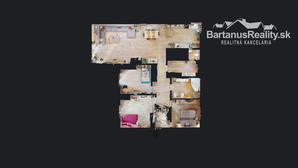 Bartanusreality: Na predaj moderný 4-izbový bungalov s fotovoltikou a veľkým pozemkom – Trenčín, Kubrá, Na kameni.
