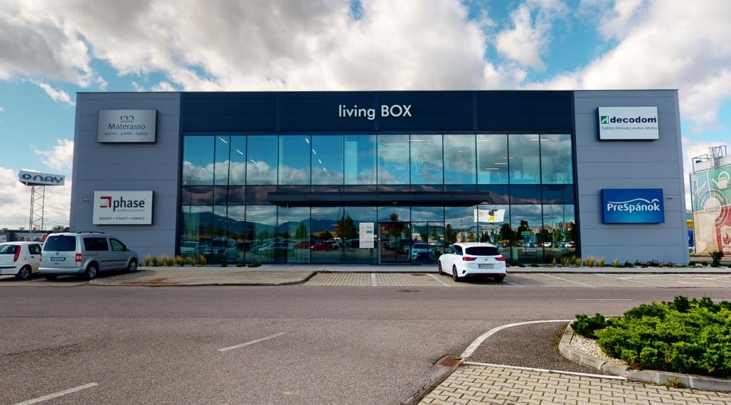 BartanusReality - Na prenájom atraktívne obchodné priestory o rozlohe 375 m2 v budove LIVING BOX v Trenčíne